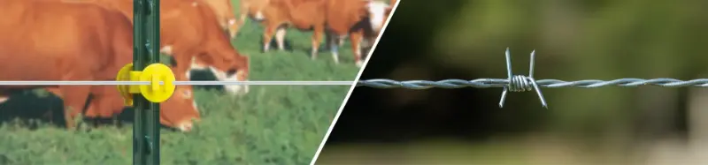 Alambre para Cerco Eléctrico DEACERO® vs. Alambre de Púas